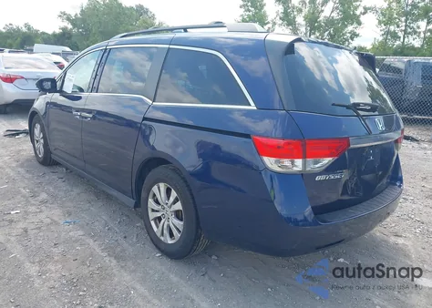2014 Honda Odyssey Ex-L z USA, uszkodzony, nr VIN 5FNRL5H64EB024055